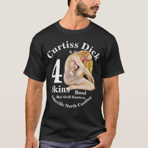Curtiss Band TShirt T-shirt Sjabloon Asheville