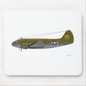 Curtiss C-46 Commando Muismat (Voorkant)