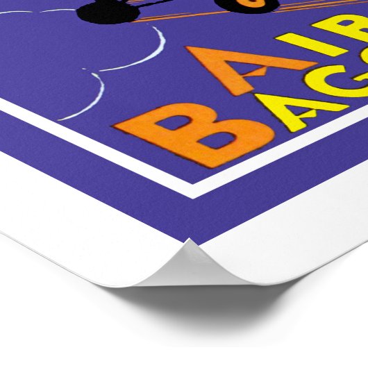 Curtiss Flying Service Poster (Hoek)