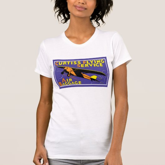 Curtiss Flying Service T-shirt (Voorkant)