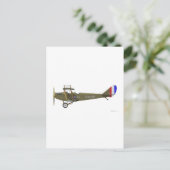 Curtiss JN-4 Jenny Briefkaart (Staand voorkant)