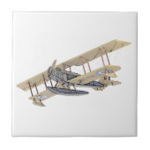 Curtiss JN-4 Jenny Float Plane Tegeltje (Voorkant)