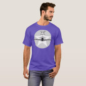 Curtiss P40 Warhawk WWII-jager T-shirt (Voorkant volledig)