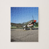Curtiss P-40 Warhawk, bij Minnesota CAF Air Show Legpuzzel (Verticaal)
