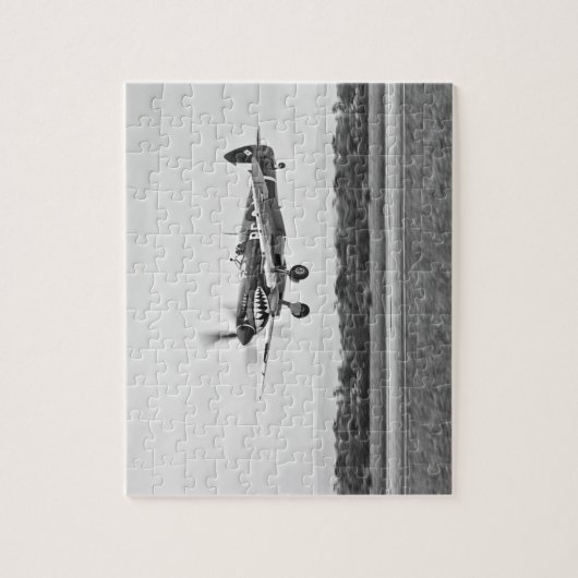 Curtiss P-40 Warhawk Fighter Air Plane Legpuzzel (Verticaal)