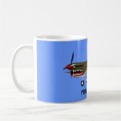 Curtiss P-40 Warhawk Koffiemok (Links)