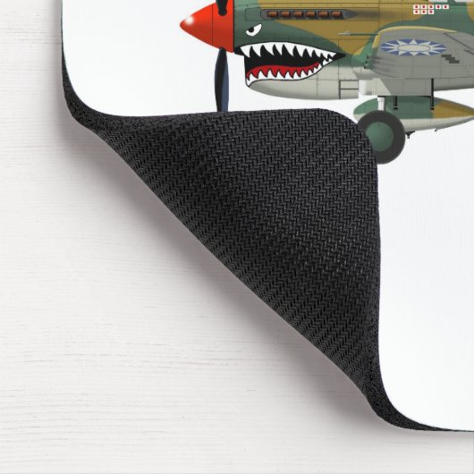 Curtiss P-40 Warhawk Muismat (Hoek)