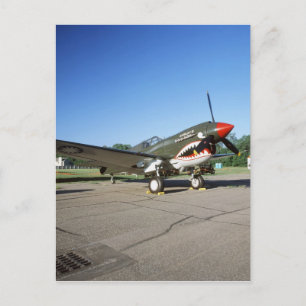 Curtiss P-40 Warhawk, op Minnesota CAF Air Show Briefkaart