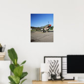 Curtiss P-40 Warhawk, op Minnesota CAF Air Show Poster (Thuiskantoor)