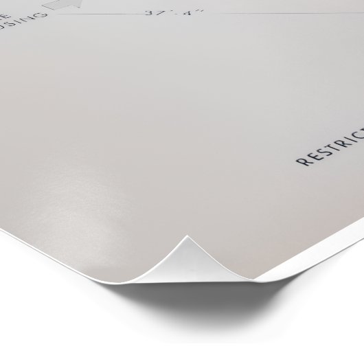 Curtiss P-40 Warhawk Recognition Poster (Hoek)