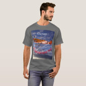 Curtiss P-40 Warhawk T-shirt (Voorkant volledig)