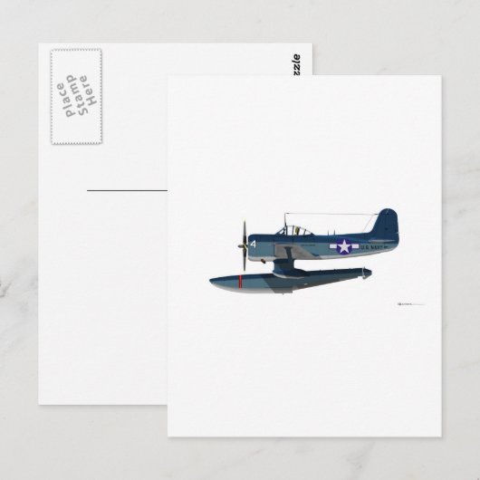 Curtiss SC-1 Seahawk Briefkaart (Voorkant / Achterkant)