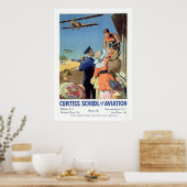 Curtiss School of Aviation (US02053) Poster (Keuken)