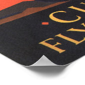 CURTISS VLIEGT IEDEREEN Poster VAN EEN OOGVliegtui (Hoek)