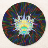 Curto Bug Ronde Kartonnen Onderzetter (Voorkant)