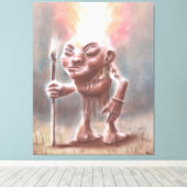 Curupira Canvas Afdruk (Insitu (Houten vloer))