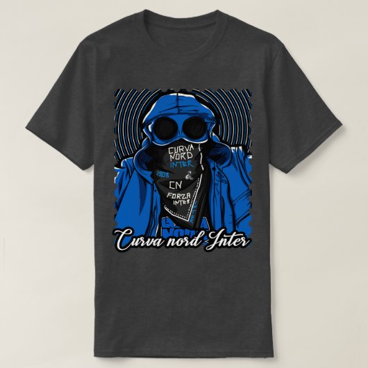 Curva Nord milano 4 T-shirt (Design voorkant)