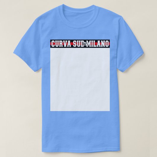 Curva Sud Milano 14 T-shirt (Design voorkant)