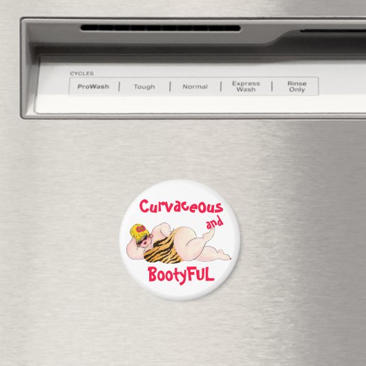 Curvacous en BootyFUL magnet (Insitu (Vaatwasser))