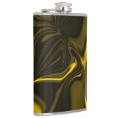 Curvas amarelas ou dourados em imagem marrom. heupfles (Rechts)