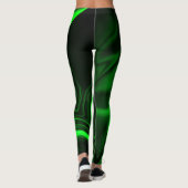 Curvas verteert em imagem verde escura. leggings (Achterkant)