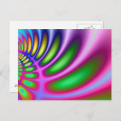 Curvature van kleuren briefkaart (Voorkant / Achterkant)