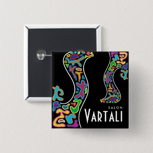 Curve Appeal Vartali Square Button (Voorkant /achterkant)