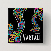 Curve Appeal Vartali Square Button (Voorkant)