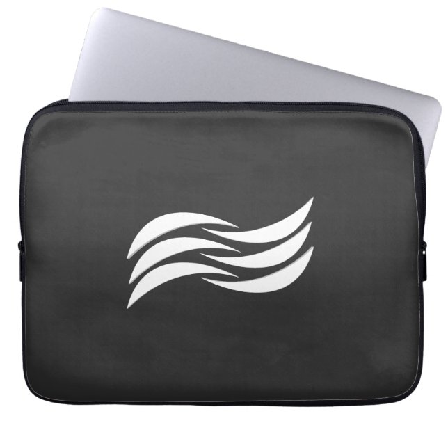 Curve Art Laptop Sleeve (Voorkant)