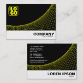 Curve geboost - Geel Visitekaartje (Voorkant / Achterkant)