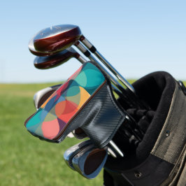 Curve Geometrische Afwerking Abstracte Golf Putter Golfheadcover