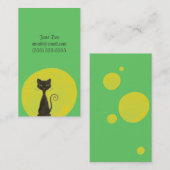 Curve Kat- en motoroproepkaart Contactkaartje (Voorkant / Achterkant)