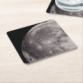 Curve of Full Moon Astronomy Afbeelding Kartonnen Onderzetters (Schuin)