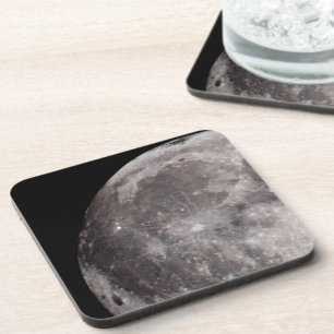 Curve of the Moon Astronomie Afbeelding Bier Onderzetter