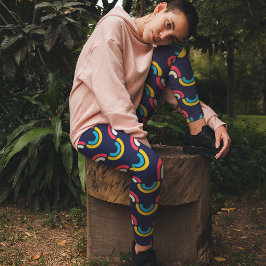 Curve Rainbow Leggings