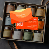 Curve Stripe Retro Minimale Moderne Orde Dank u Visitekaartje