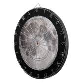 Curve van de maan - Astronomie van de astronoom Dartbord (Voorkant Rechts)
