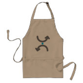 Curved Arrows Apron Standaard Schort (Voorkant)