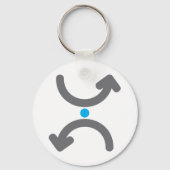 Curved Arrows Sleutelhanger (Voorkant)