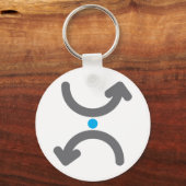 Curved Arrows Sleutelhanger (Voorkant)