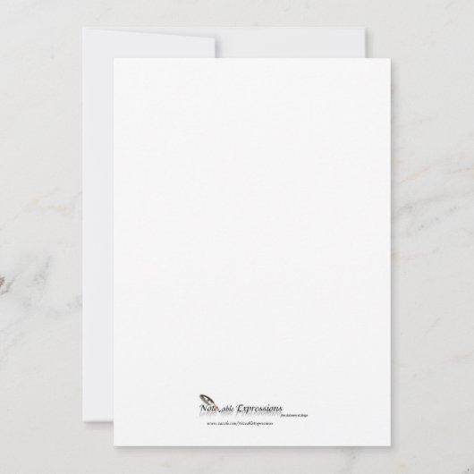 Curved Art Deco Diva in Gray Wedding Invitation Kaart (Achterkant)