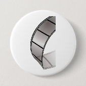 Curved Blank Film Strip Ronde Button 7,6 Cm (Voorkant)