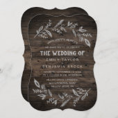 Curved Branches | Houden het huwelijk van Kaart (Voorkant / Achterkant)