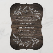 Curved Branches | Wooden Formal Wedding