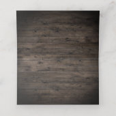 Curved Branches | Wooden Weddenschap Plaatskaartje (Binnenkant ongevouwen)