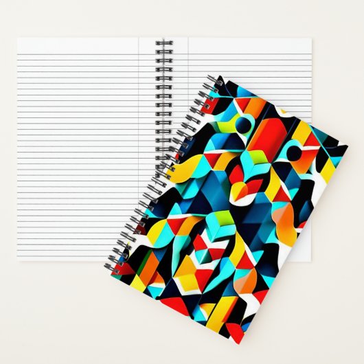 Curved Colors Notitieboek (Binnen)