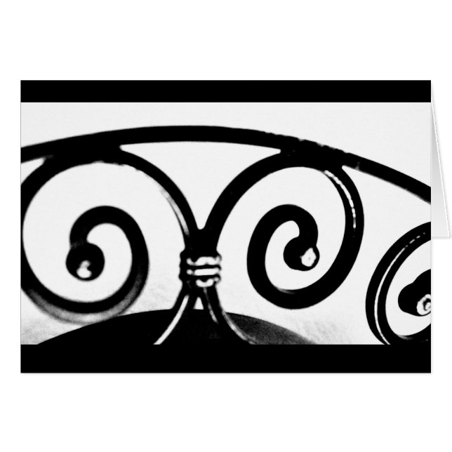 Curved Iron Art (Voorkant Horizontaal)