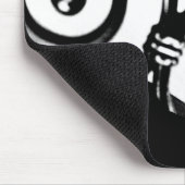 Curved Iron Art Muismat (Hoek)