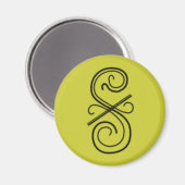 Curved Line Magnet (Voorkant / Achterkant)