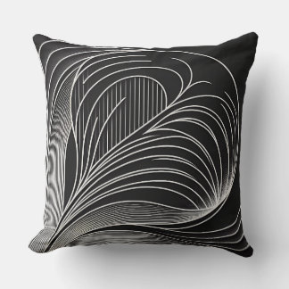 Curved Line Motion Kussen